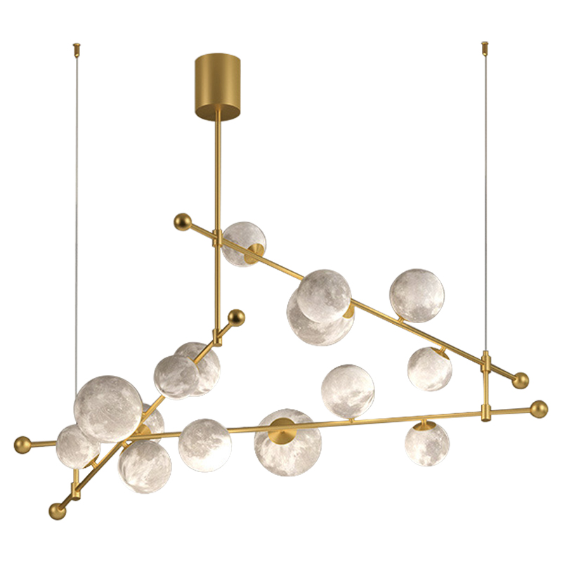 Светильник Tech Lighting Modern Rail Geometric Linear Suspension 15 Gold Белый Золотой Светильник Tech Lighting Modern Rail Geometric Linear Suspension 15 Gold Белый Золотой в Орле | Loft Concept