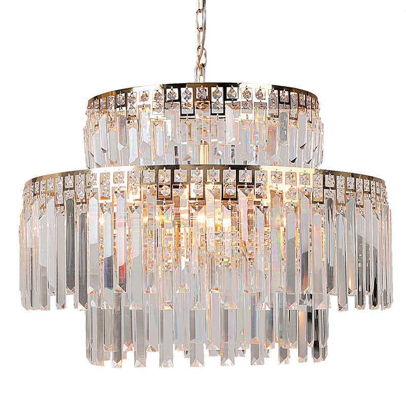 Люстра Mireil Chandelier 61 Глянцевое золото Прозрачный Люстра Mireil Chandelier 61 Глянцевое золото Прозрачный в Орле | Loft Concept