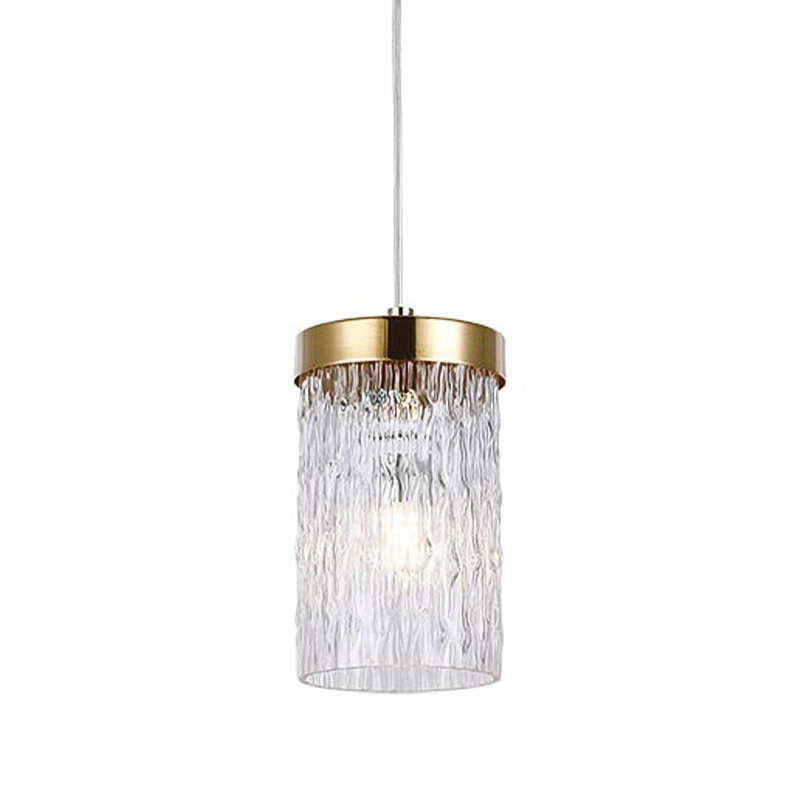 Подвесной светильник Estebe Gold Glass Hanging Lamp Золотой Прозрачный Подвесной светильник Estebe Gold Glass Hanging Lamp Золотой Прозрачный в Орле | Loft Concept