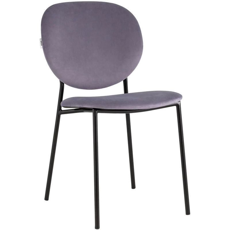 Стул Stanley Chair Пыльно-Сиреневый Велюр Сиреневый Черный Стул Stanley Chair Пыльно-Сиреневый Велюр Сиреневый Черный в Орле | Loft Concept