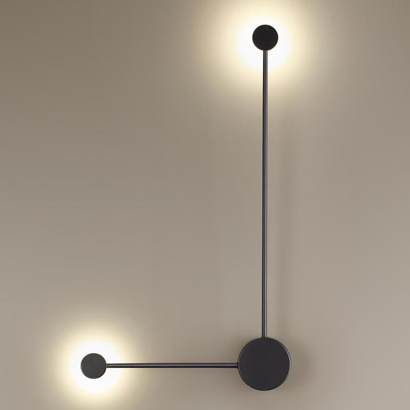 Бра Pin Wall Light Black Angle Черный Бра Pin Wall Light Black Angle Черный в Орле | Loft Concept