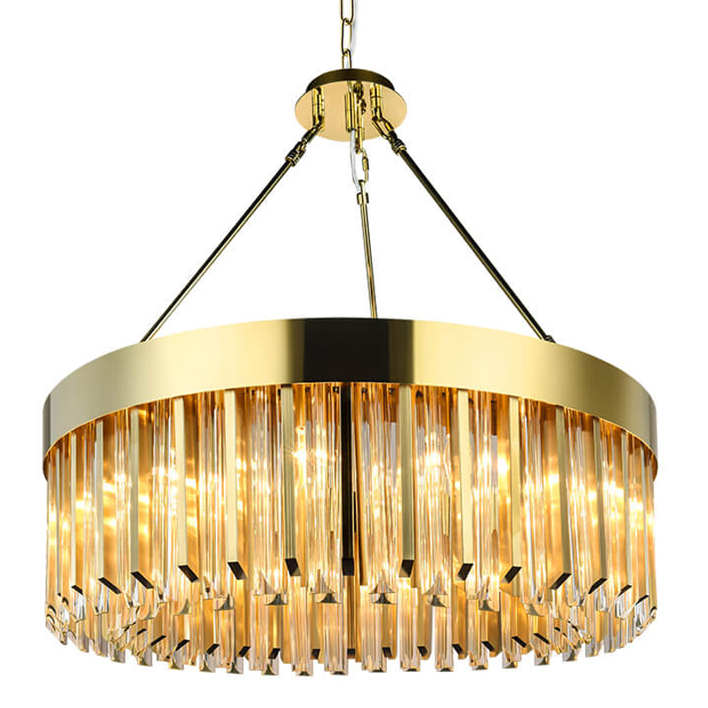 Люстра Zacaria Chandelier 80 Золотой Прозрачный (Transparent) Люстра Zacaria Chandelier 80 Золотой Прозрачный (Transparent) в Орле | Loft Concept