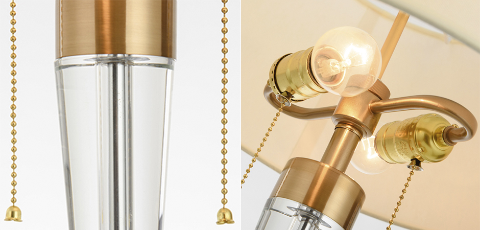 Настольная лампа Transparent Atlant Table lamp Настольная лампа Transparent Atlant Table lamp - Loft-Concept в Орле