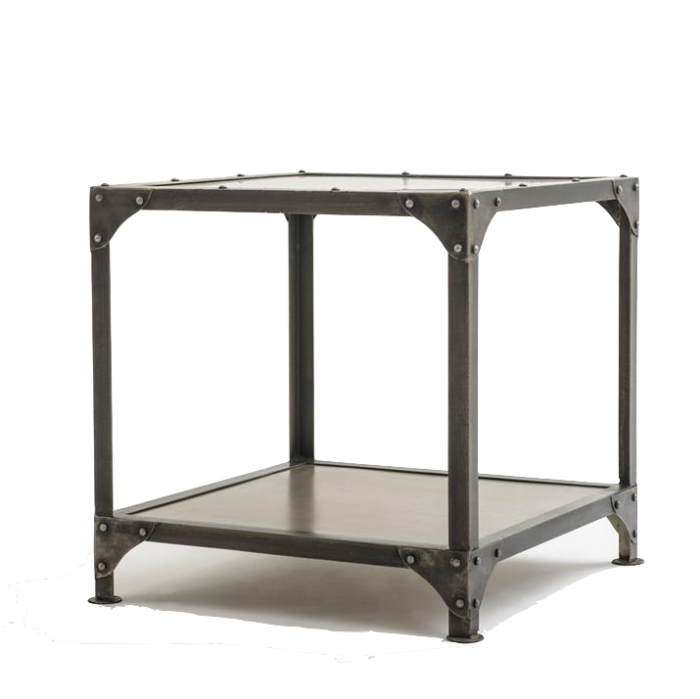 Кофейный стол Industrial Steampunk Nickel Side Table Кофейный стол Industrial Steampunk Nickel Side Table в Орле | Loft Concept