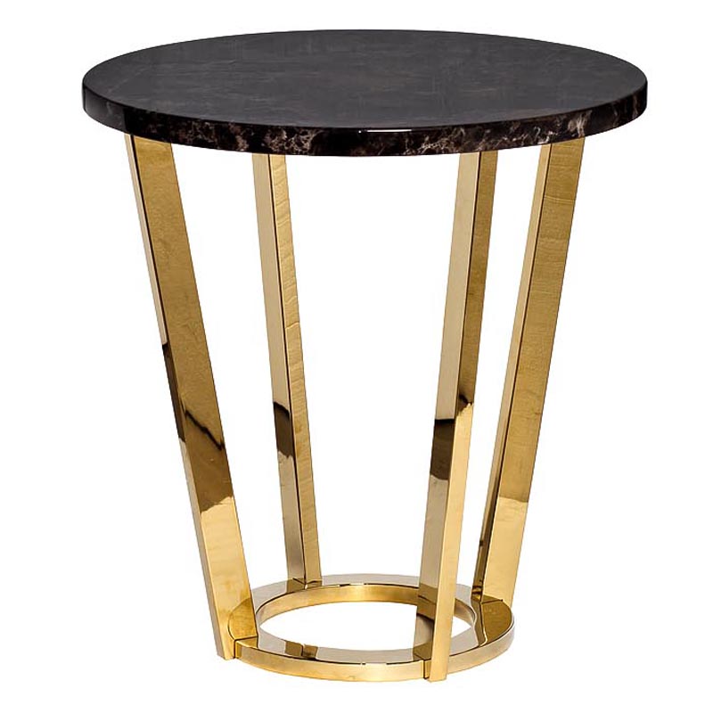 Приставной стол Serker Side Table Золотой Приставной стол Serker Side Table Золотой в Орле | Loft Concept