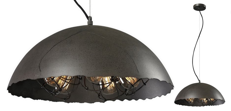 Подвесной светильник Uneven Edge Loft Pendant lamp 3 Подвесной светильник Uneven Edge Loft Pendant lamp 3 - Loft-Concept в Орле