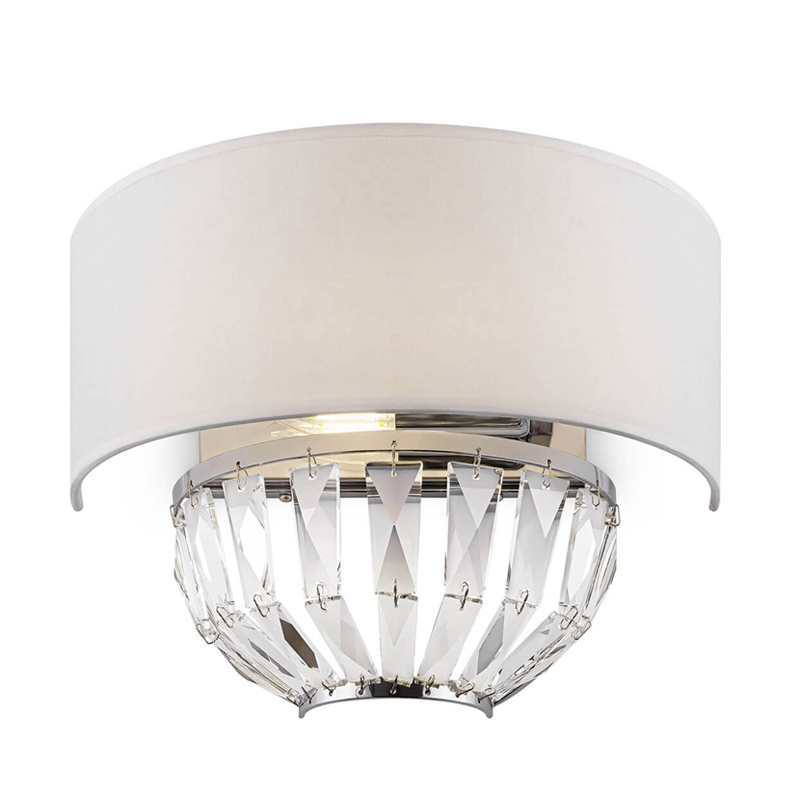 Бра Odarnat Lighting Sconce chrome Белый Хром Бра Odarnat Lighting Sconce chrome Белый Хром в Орле | Loft Concept