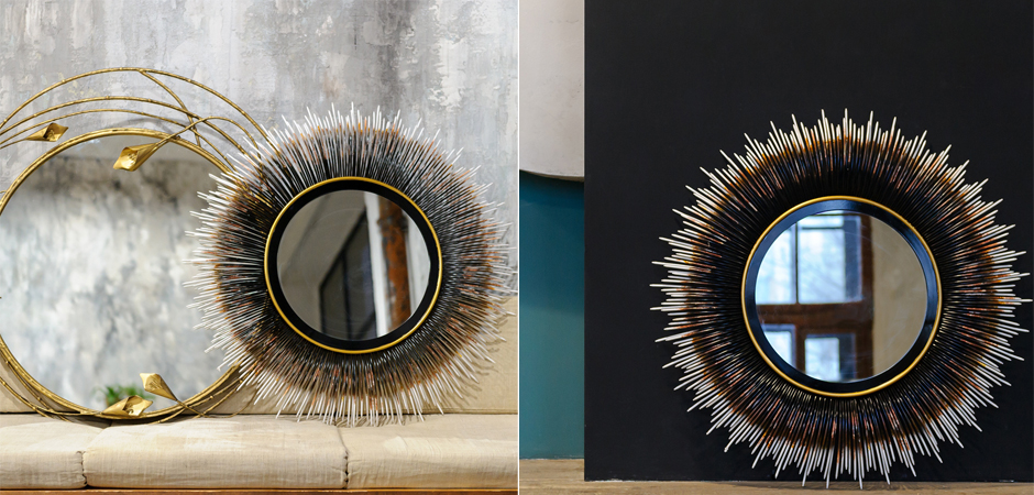 Зеркало Black Sun Mirror Зеркало Black Sun Mirror - Loft-Concept в Орле