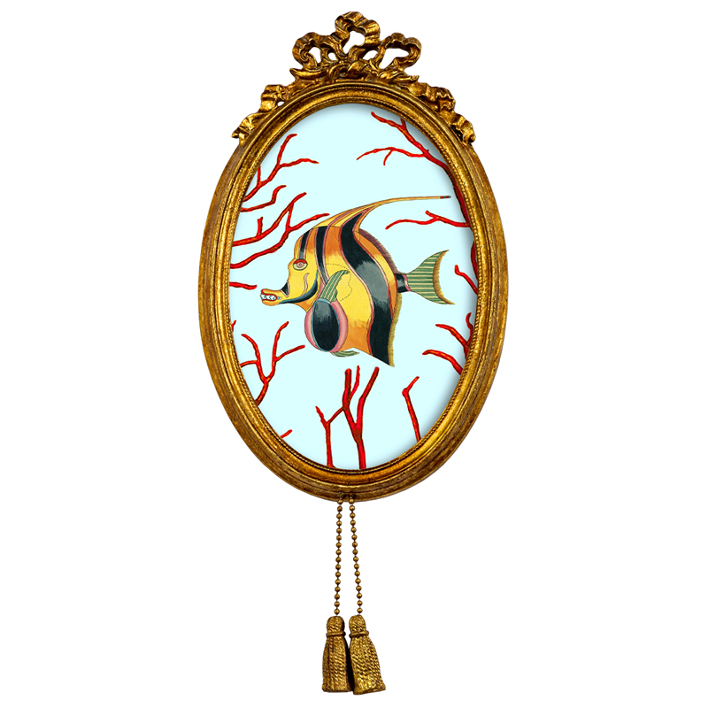 Постер Seashell Still Life с кисточками 4 Мульти Золотой Постер Seashell Still Life с кисточками 4 Мульти Золотой в Орле | Loft Concept