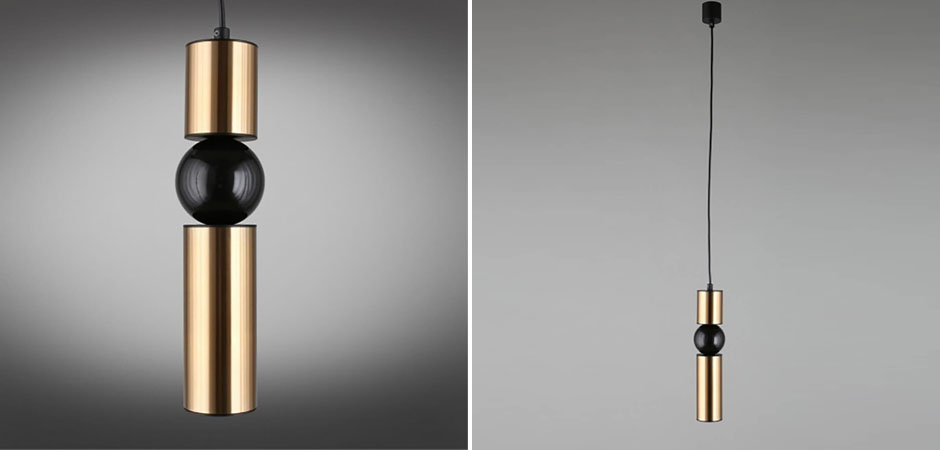 Подвесной светильник Lee Broom Fulcrum Черный и Золото Подвесной светильник Lee Broom Fulcrum Черный и Золото - Loft-Concept в Орле