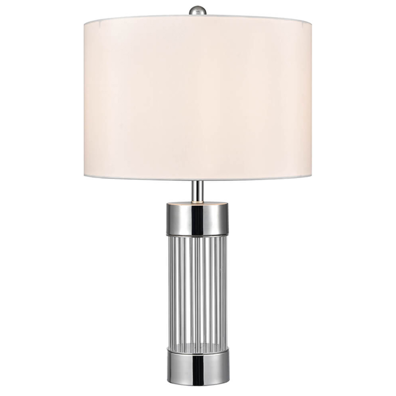 Настольная лампа с Абажуром Серебро MANTRA Table Lamp Белый Хром Настольная лампа с Абажуром Серебро MANTRA Table Lamp Белый Хром в Орле | Loft Concept