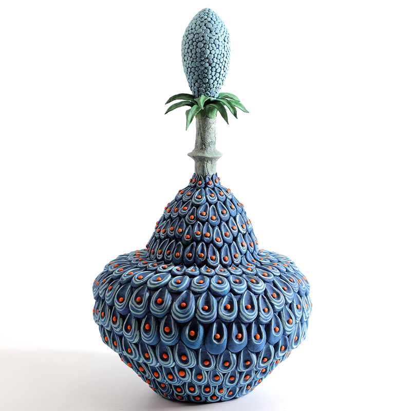 Статуэтка тропический фрукт Pandora Tropical Blue Orange Fruit Голубой Мульти Статуэтка тропический фрукт Pandora Tropical Blue Orange Fruit Голубой Мульти в Орле | Loft Concept