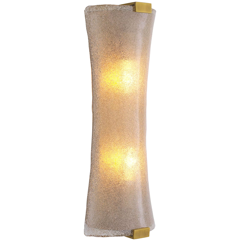 Бра Eichholtz Wall Lamp Bern Латунь Прозрачный Стекло Смок Бра Eichholtz Wall Lamp Bern Латунь Прозрачный Стекло Смок в Орле | Loft Concept