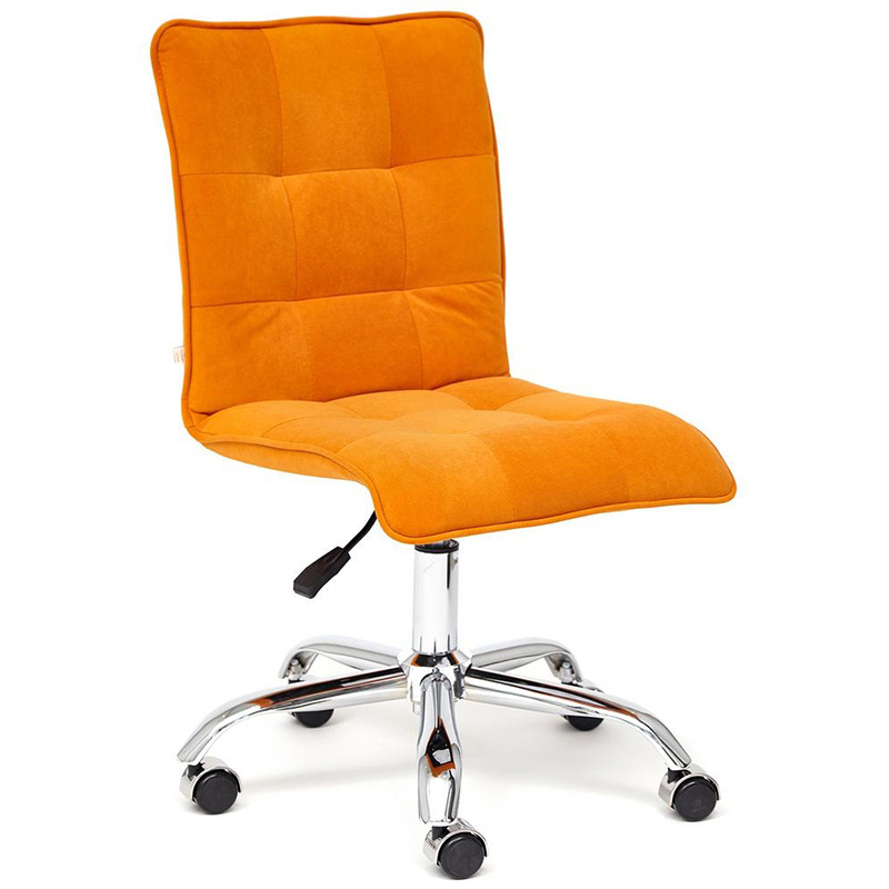 Кресло Deborah flock orange Оранжевый Хром Кресло Deborah flock orange Оранжевый Хром в Орле | Loft Concept