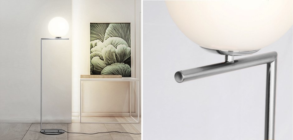 Торшер FLOS IC Lighting Flos Chrome Торшер FLOS IC Lighting Flos Chrome - Loft-Concept в Орле