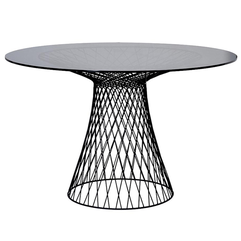 Обеденный стол Black Mesh Черный Обеденный стол Black Mesh Черный в Орле | Loft Concept