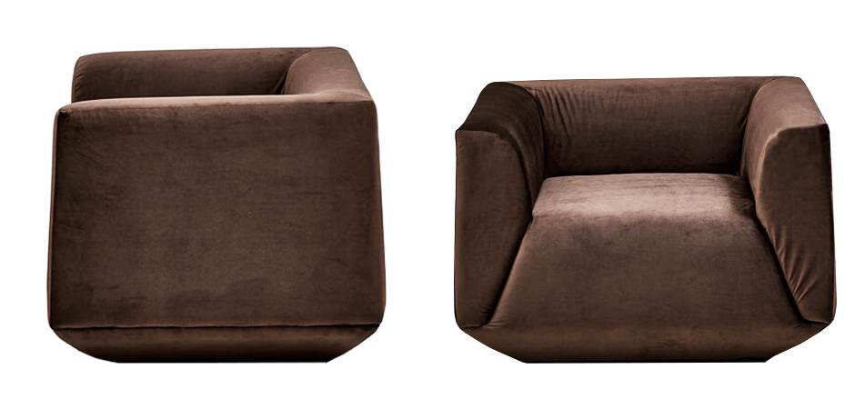 Armchair Cube Brown Большое Кресло Куб Armchair Cube Brown Большое Кресло Куб - Loft-Concept в Орле