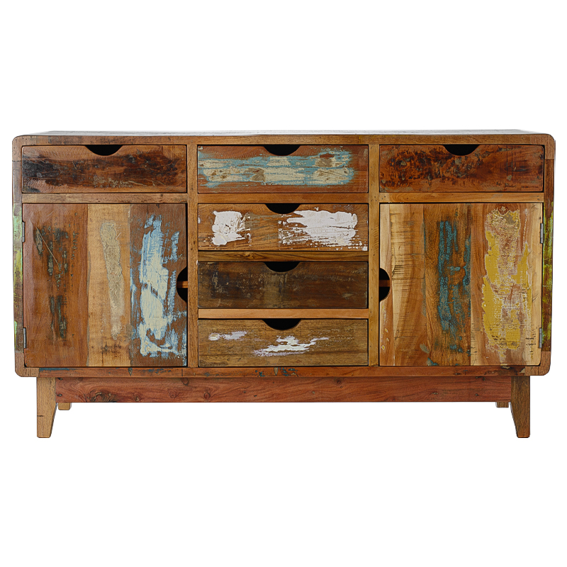 Комод Antique Wood Bureau Коричневый винтаж в Орле | Loft Concept 