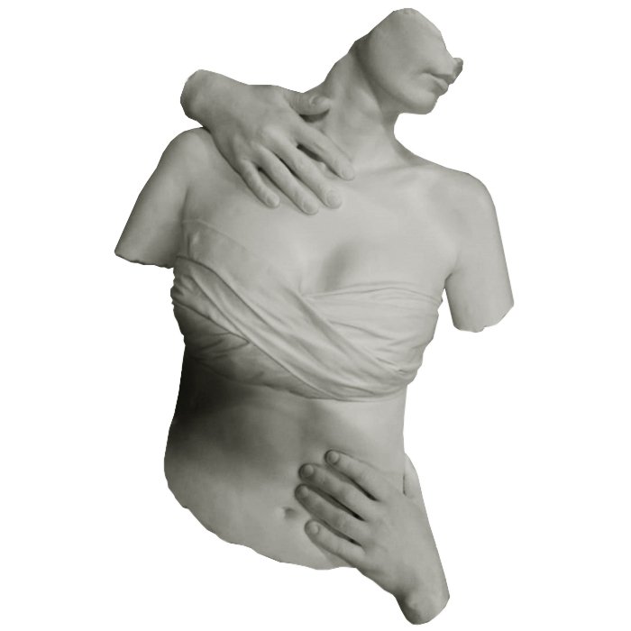 Бра Sculpture Female Torso Wall lamp Золотой Белый Бра Sculpture Female Torso Wall lamp Золотой Белый в Орле | Loft Concept
