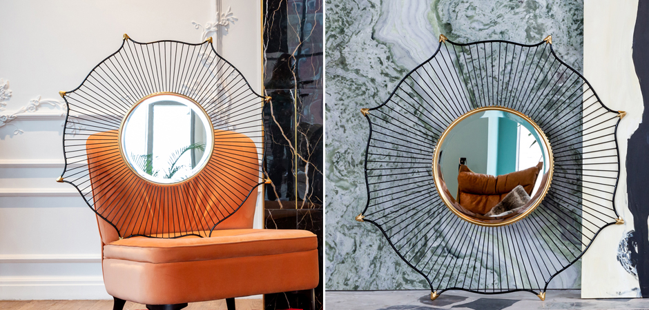 Зеркало Mancini Mirror Зеркало Mancini Mirror - Loft-Concept в Орле
