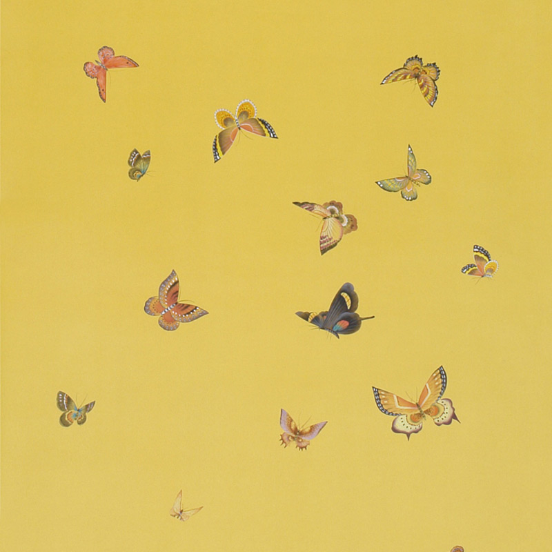 Обои ручная роспись Butterflies Monarch on dyed paper Обои ручная роспись Butterflies Monarch on dyed paper в Орле | Loft Concept