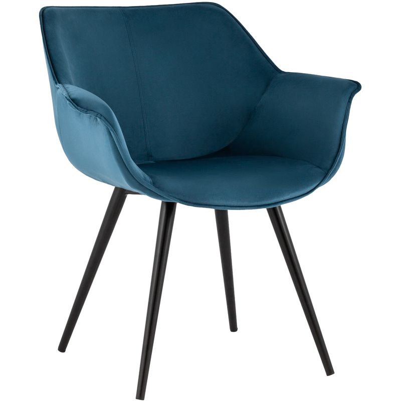 Стул Mason chair Пыльно-Синий Велюр Синий Черный Стул Mason chair Пыльно-Синий Велюр Синий Черный в Орле | Loft Concept