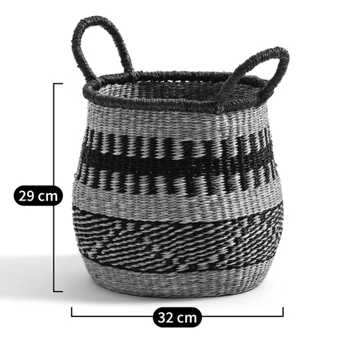 Круглая плетеная корзина Oyana Wicker Basket в Орле