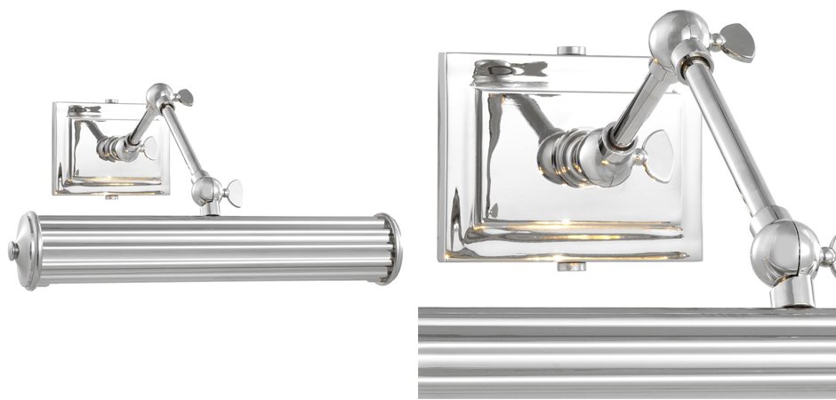 Бра Eichholtz Wall Lamp Luca S Nickel Бра Eichholtz Wall Lamp Luca S Nickel - Loft-Concept в Орле