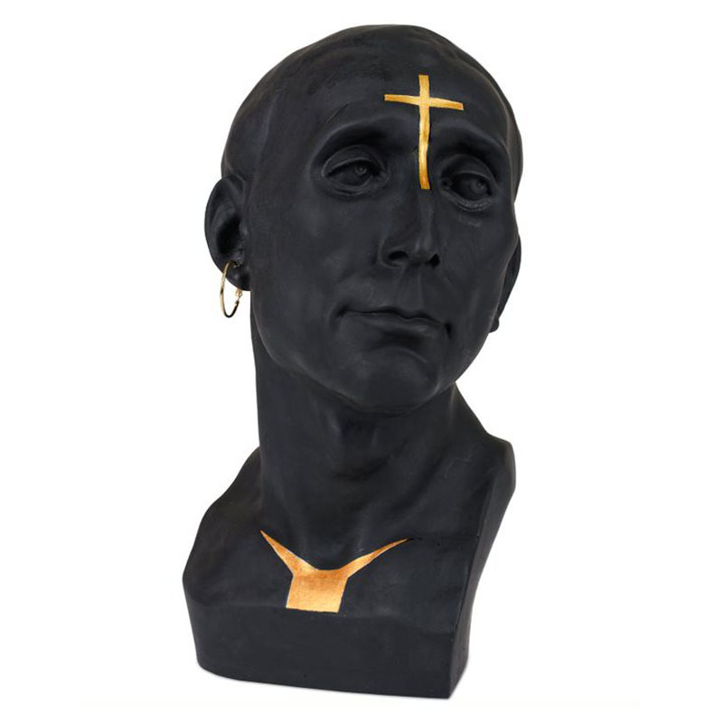 Статуэтка Bust Black Man Черный Золотой Статуэтка Bust Black Man Черный Золотой в Орле | Loft Concept