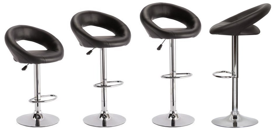 Барный стул Ring black Барный стул Ring black - Loft-Concept в Орле