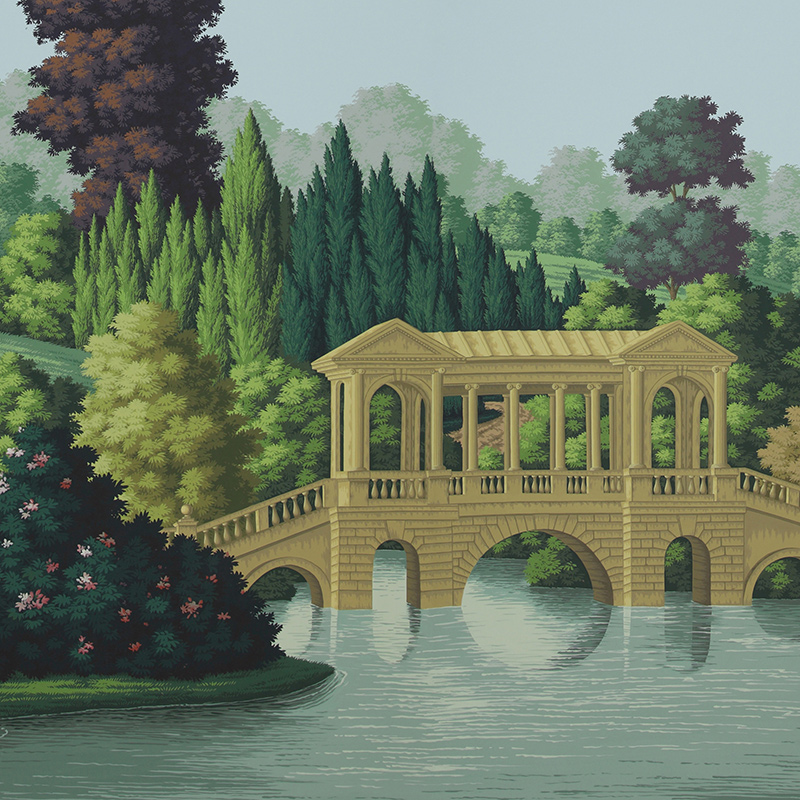 Обои ручная роспись English Landscape Gainsborough on scenic paper Обои ручная роспись English Landscape Gainsborough on scenic paper в Орле | Loft Concept