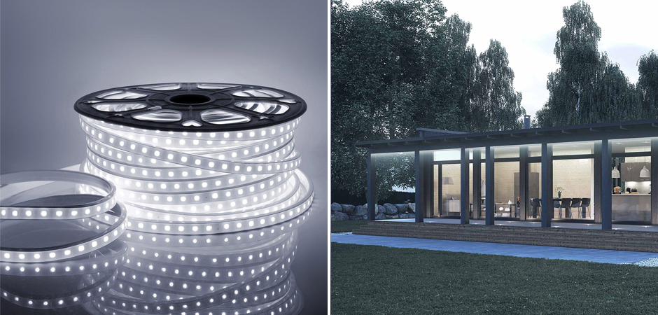 Комплект светодиодной ленты 6W/m 60LED/m 2835SMD холодный белый 5М Комплект светодиодной ленты 6W/m 60LED/m 2835SMD холодный белый 5М - Loft-Concept в Орле