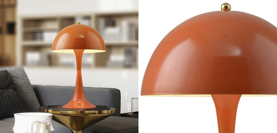 Настольная лампа Walter Table Lamp Orange Настольная лампа Walter Table Lamp Orange - Loft-Concept в Орле