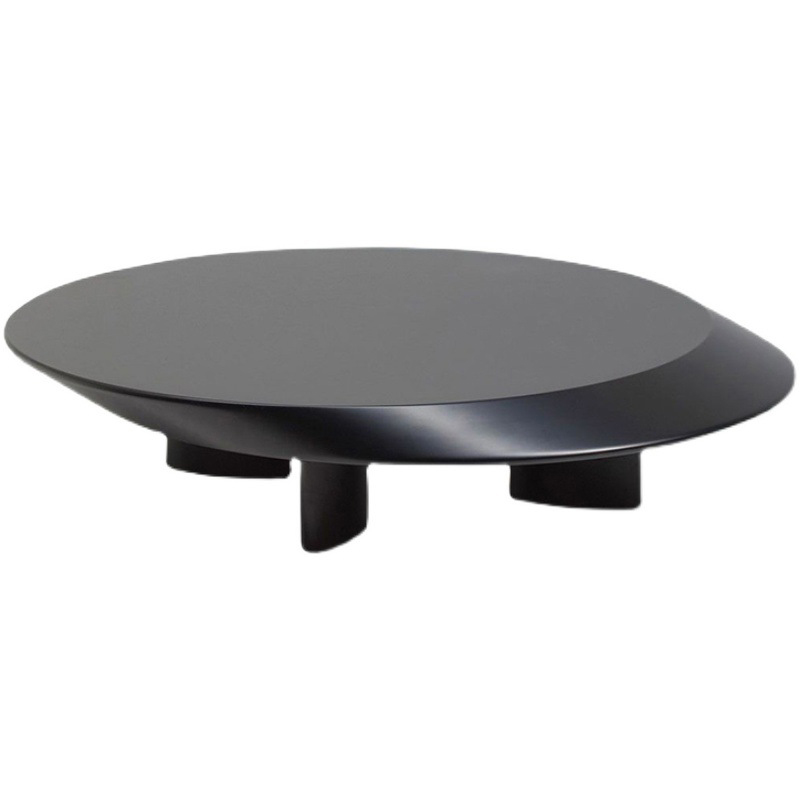 Кофейный стол Ellipse Black Matte Coffee Table Черный матовый Кофейный стол Ellipse Black Matte Coffee Table Черный матовый в Орле | Loft Concept
