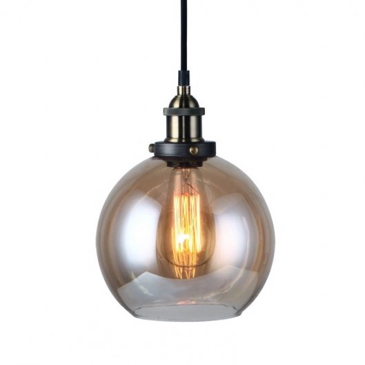 Подвесной светильник Amber Glass Cafe Pendant Янтарь (Amber) Подвесной светильник Amber Glass Cafe Pendant Янтарь (Amber) в Орле | Loft Concept