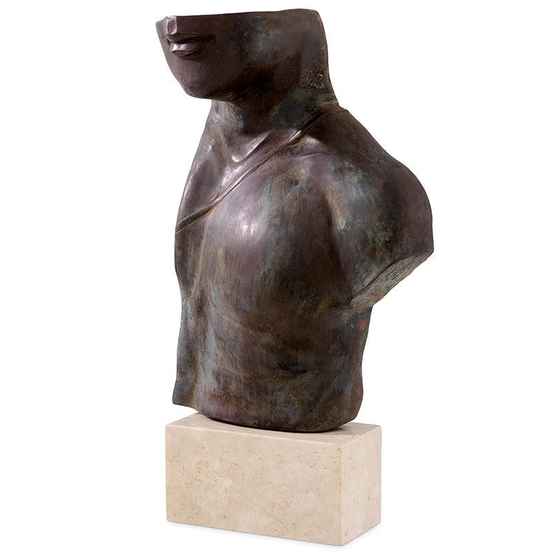 Декоративная статуэтка Eichholtz Torso Artem Бронза Песочный Темная бронза Декоративная статуэтка Eichholtz Torso Artem Бронза Песочный Темная бронза в Орле | Loft Concept