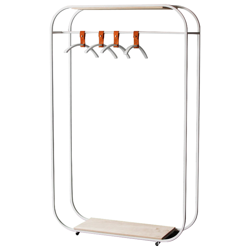 Рейл Austen Industrial Metal Rust Clothes Rail Древесина Белый Рейл Austen Industrial Metal Rust Clothes Rail Древесина Белый в Орле | Loft Concept