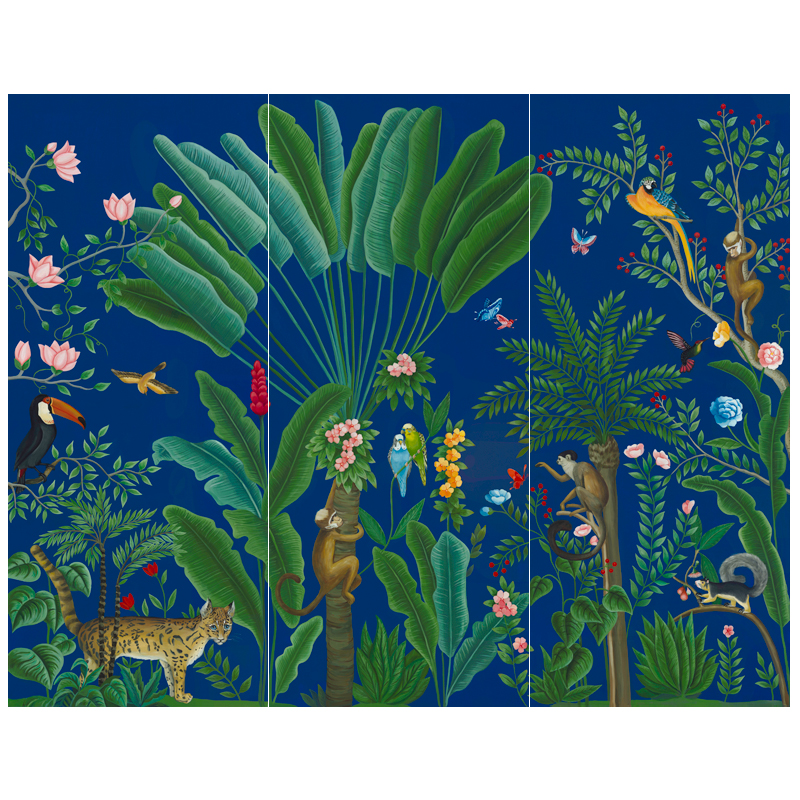 Панно Jungle Animals Мульти Панно Jungle Animals Мульти в Орле | Loft Concept