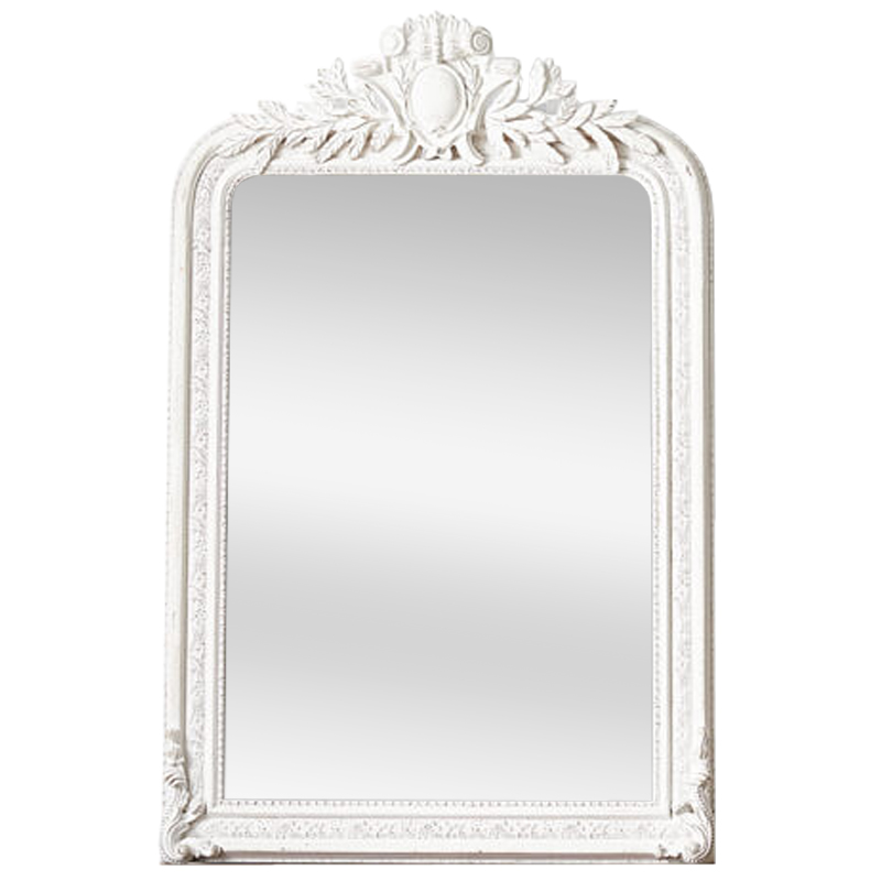 Зеркало Polastron Mirror White Белый винтажная патина Зеркало Polastron Mirror White Белый винтажная патина в Орле | Loft Concept