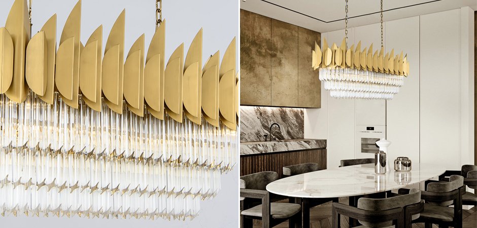 Подвесной светильник KEBO KING CHANDELIER Rectangle Подвесной светильник KEBO KING CHANDELIER Rectangle - Loft-Concept в Орле