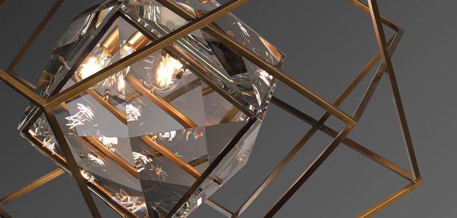 Подвесной светильник Jonathan Browning Studios CAMUS CHANDELIER Подвесной светильник Jonathan Browning Studios CAMUS CHANDELIER - Loft-Concept в Орле