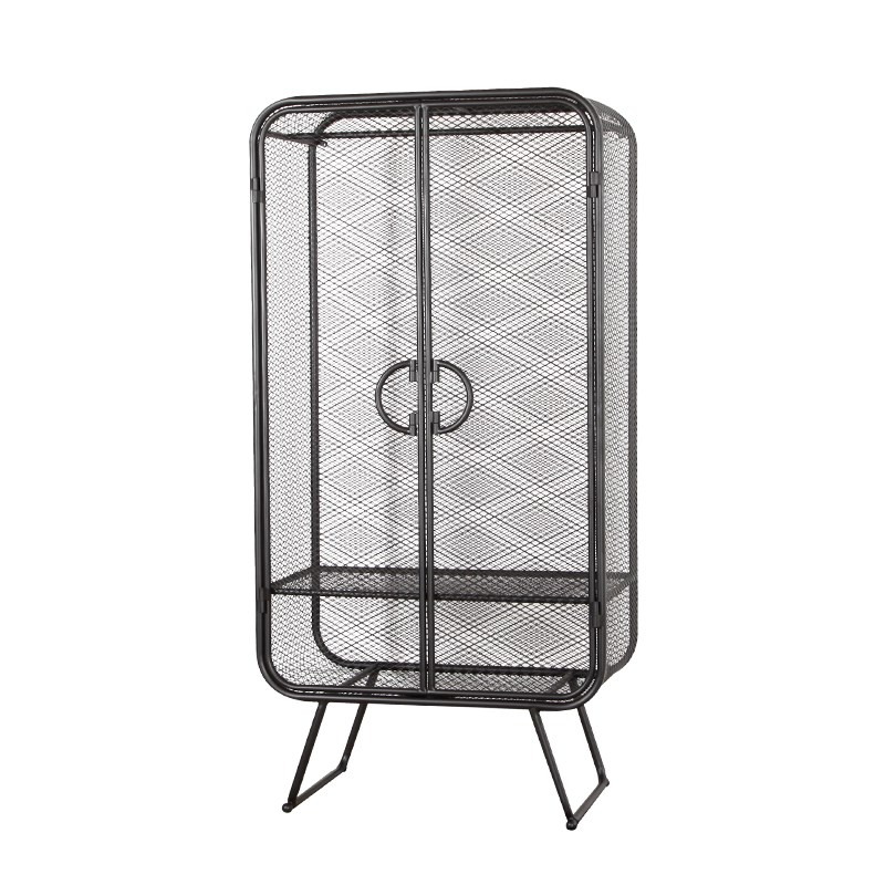 Шкаф Rhombic Grid Wardrobe Black Черный Шкаф Rhombic Grid Wardrobe Black Черный в Орле | Loft Concept