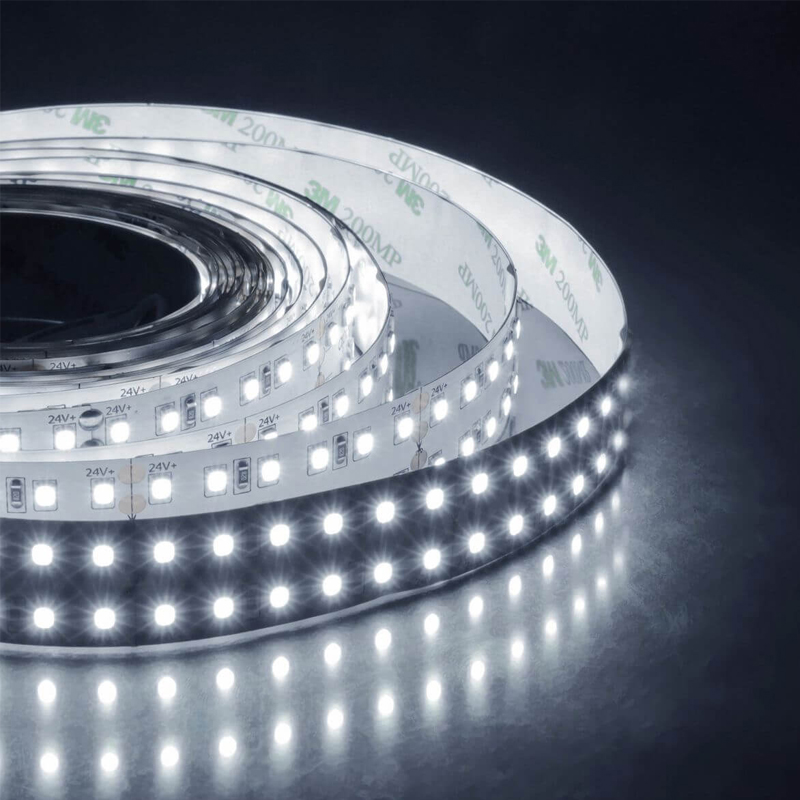 Светодиодная лента 38W/m 240Led/m 2835SMD холодный белый Белый Светодиодная лента 38W/m 240Led/m 2835SMD холодный белый Белый в Орле | Loft Concept