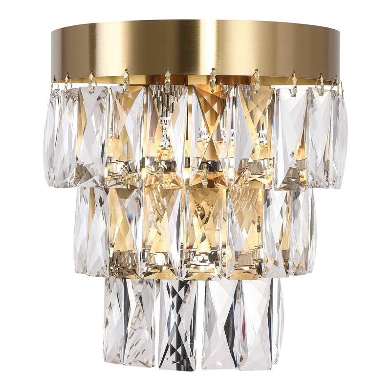 Бра Lunet Sconce Глянцевое золото Прозрачный Бра Lunet Sconce Глянцевое золото Прозрачный в Орле | Loft Concept