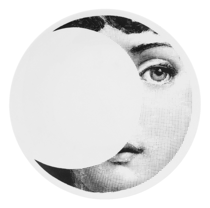 Декоративная тарелка Fornasetti 039 Черный Декоративная тарелка Fornasetti 039 Черный в Орле | Loft Concept