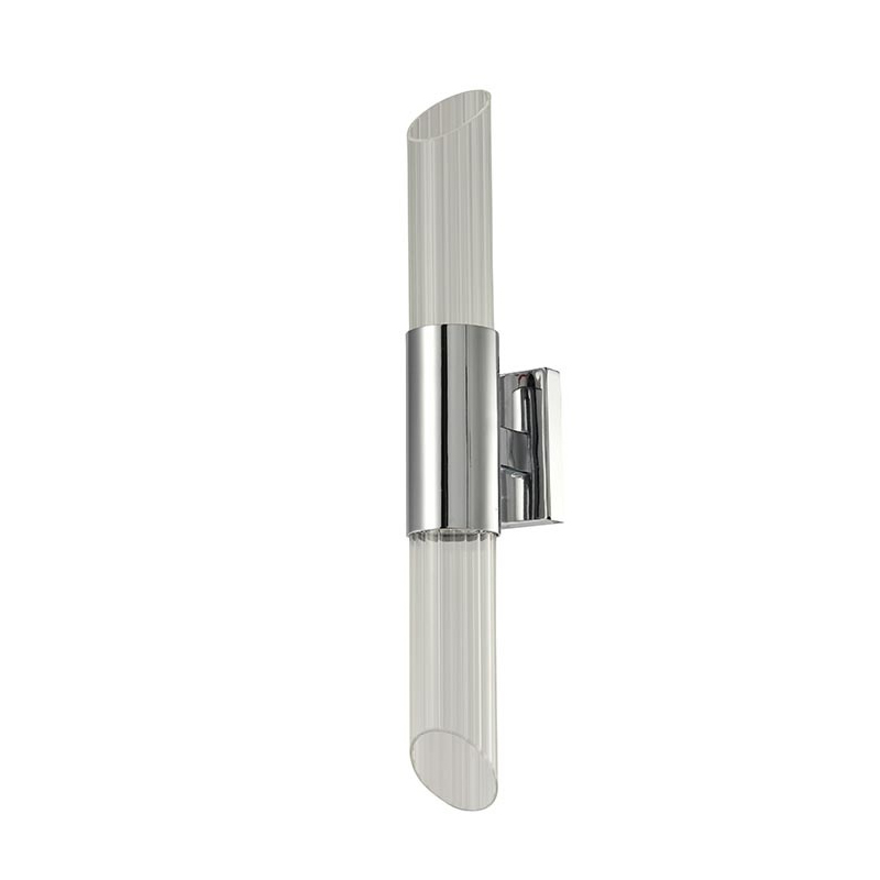 Бра Glass Rod Light chrome Хром Прозрачное Стекло Бра Glass Rod Light chrome Хром Прозрачное Стекло в Орле | Loft Concept