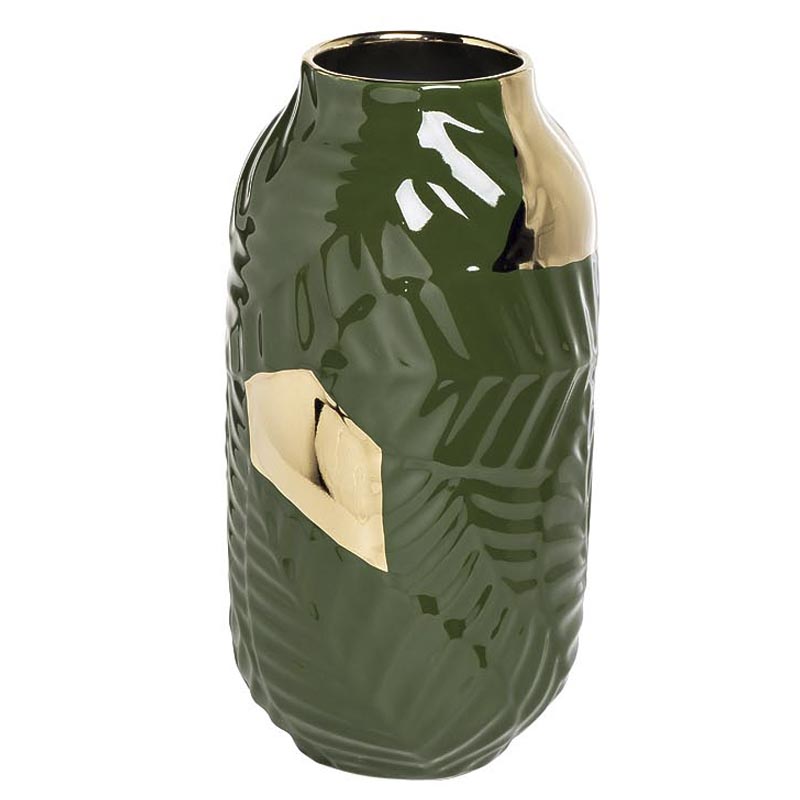 Ваза Arvid Vase Золотой Зеленый Ваза Arvid Vase Золотой Зеленый в Орле | Loft Concept