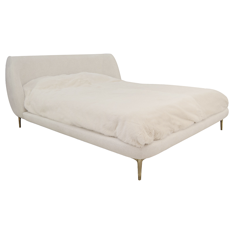 Кровать Reinaldo Bed Белый Кровать Reinaldo Bed Белый в Орле | Loft Concept