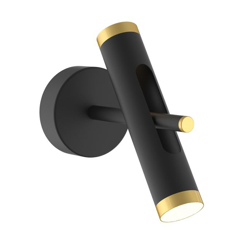 Бра Rainer Sconce black Черный Золотой Бра Rainer Sconce black Черный Золотой в Орле | Loft Concept