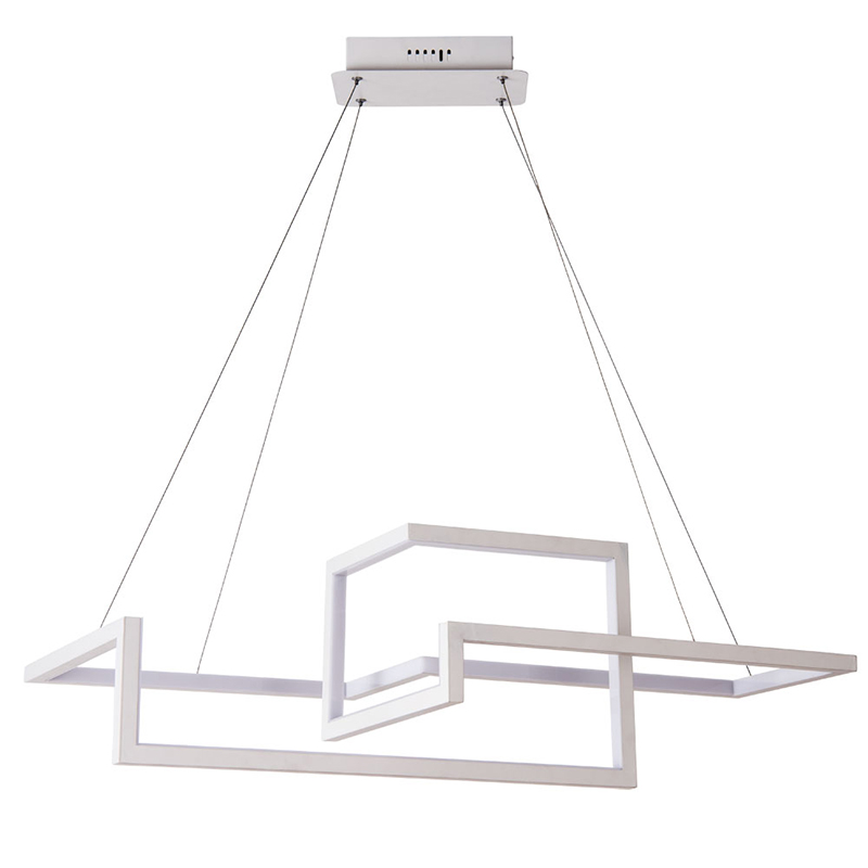 Люстра Esther Geometric White Chandelier II Белый Люстра Esther Geometric White Chandelier II Белый в Орле | Loft Concept